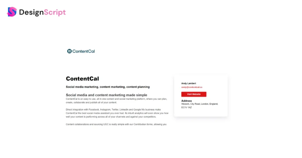 ContentCal