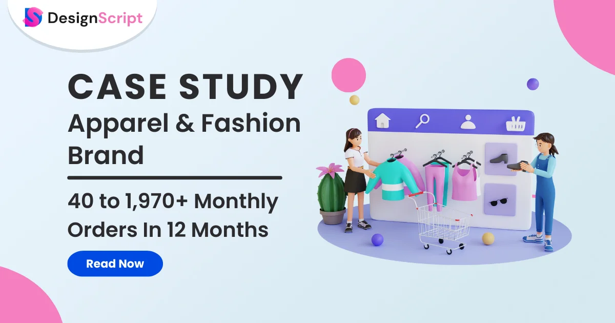 How An Apparel & Fashion D2C Brand Grew Their Monthly Order Count From 40 to 1,970 In Just 12 Months?