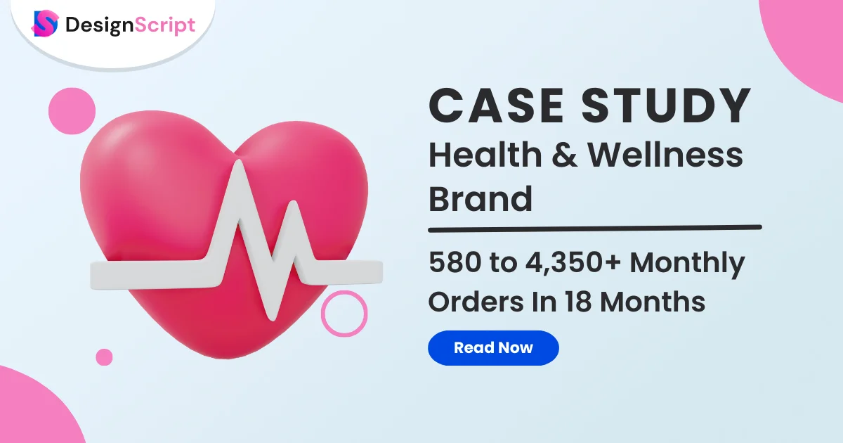 How A Health & Wellness D2C Brand Grew Their Monthly Order Count From 580 to 4,350 In Just 18 Months?